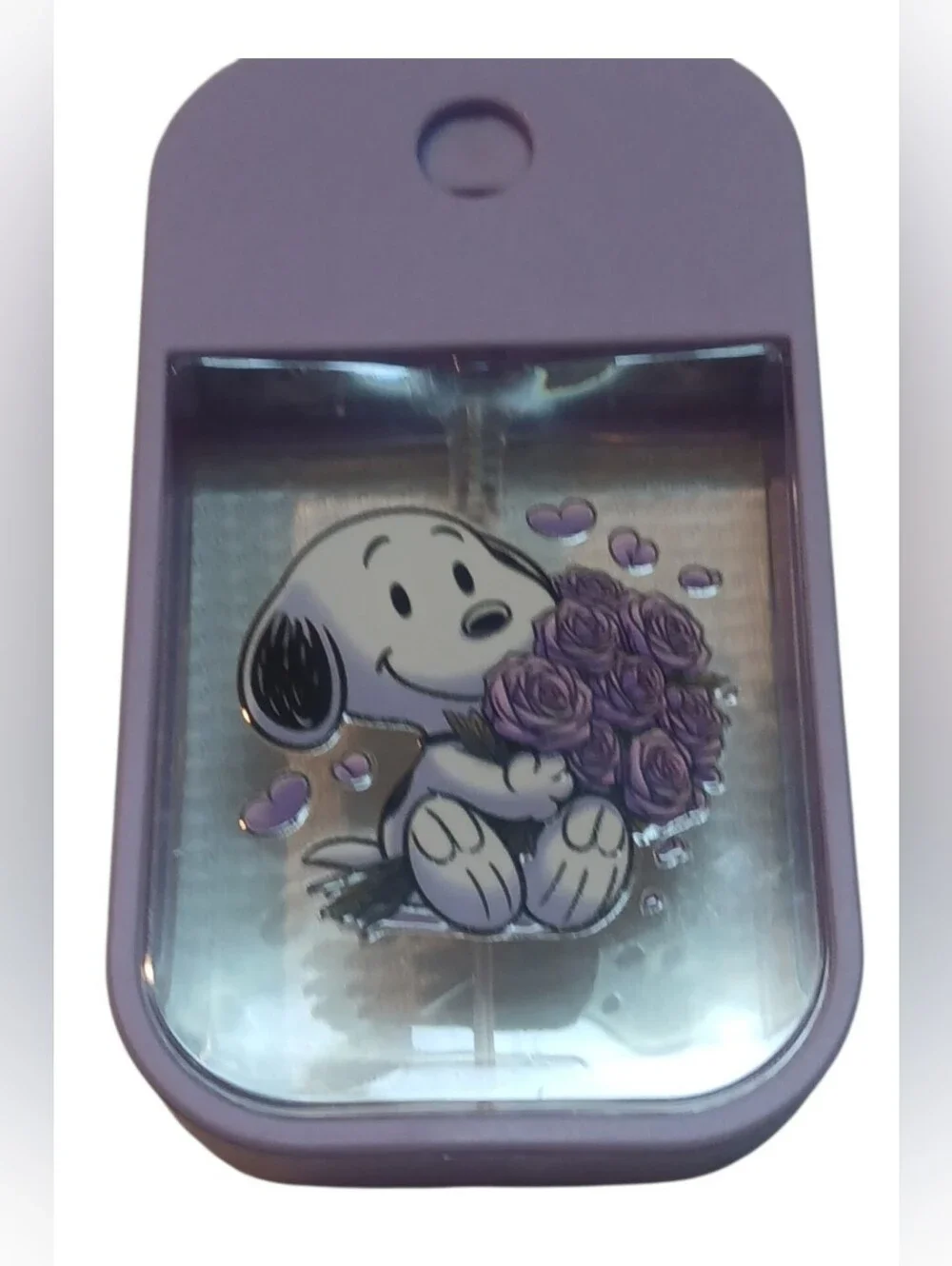 Peanuts - Snoopy Refillable Hand Sanitizer Spray Bottle, Pocket/Purse Sizep
